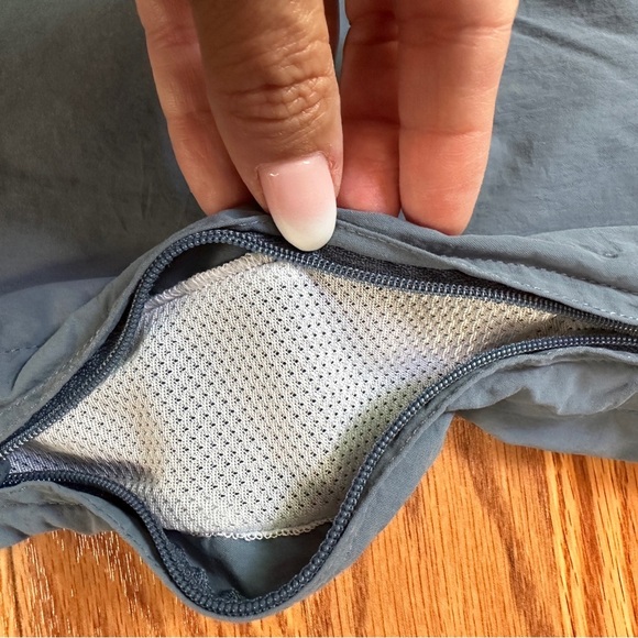 Eastern Mountain Sports EMS Blue Nylon Vented Fishing Outdoor Shirt Men’s M - Picture 13 of 14